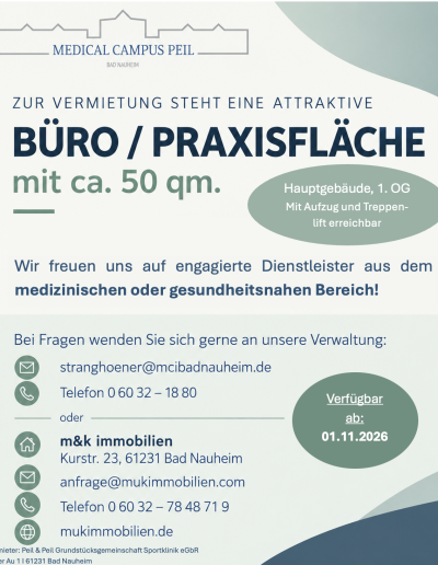 Büro-/Praxisfläche zu vermieten